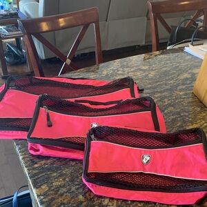 Heys Ecotex Packing Travel cubes 3 piece set - pink